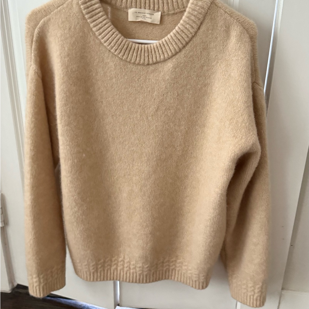Sezane Amiel Sweater In Beige